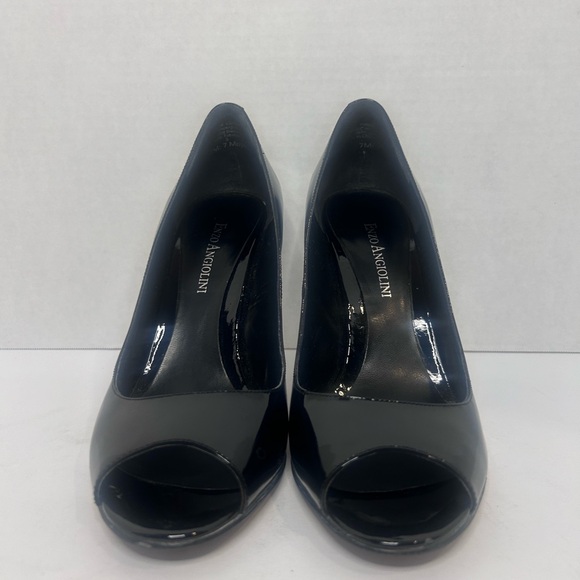 Sexy black patent Enzo Angiolini Heels - Picture 12 of 13